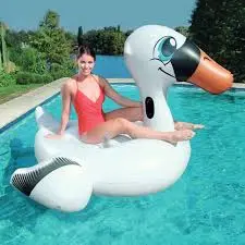 Flotador Inflable Bestway Cisne Blanco Grande 5482 | Cetrogar