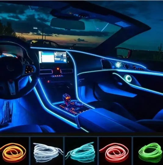 Tira LED RGB para auto