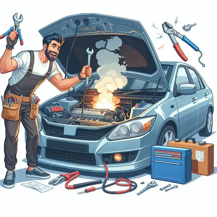Automóviles y herramientas 