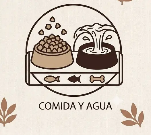 Comida y agua 