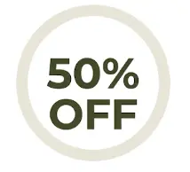 HASTA 50% OFF