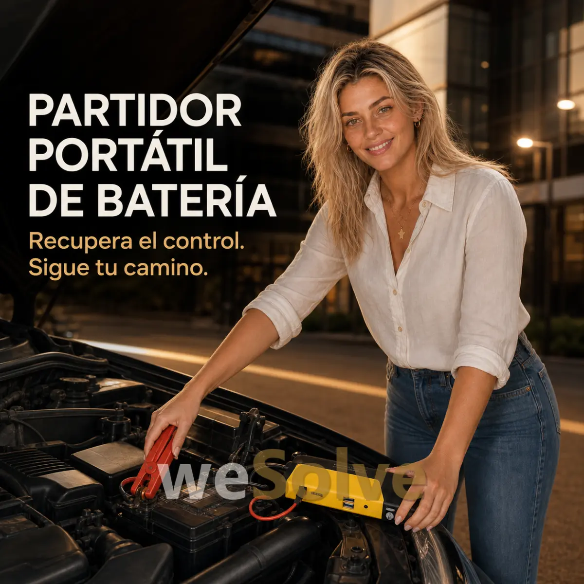 Partidor portátil de batería weSolve