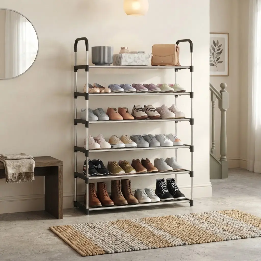 ZUBIELA - Organizador de Zapatos 6 Niveles Premium